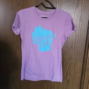 Lavender Wisconsnin Dells Tee Size Large